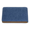 Denim Bi-Fold Credit Card Wallet Back