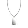 Crystal and Stainless Steel Pendant Necklace