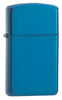 20494, High Polish Blue Finish with Slim Case