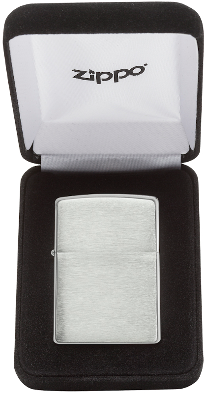 Zippo │ Brushed Sterling Silver Windproof Lighter
