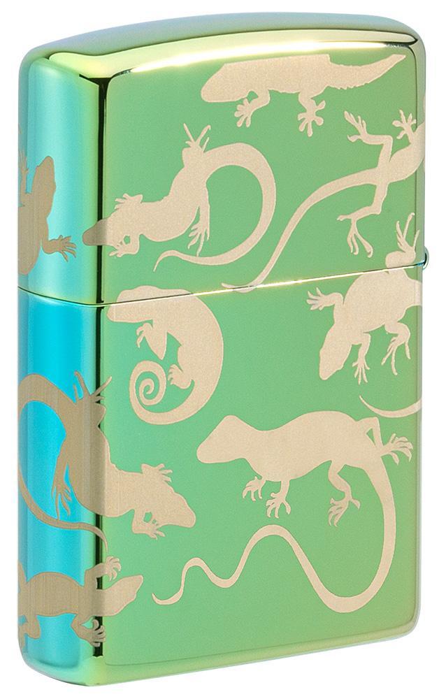 Geckos All Over 360° Design Windproof Lighter