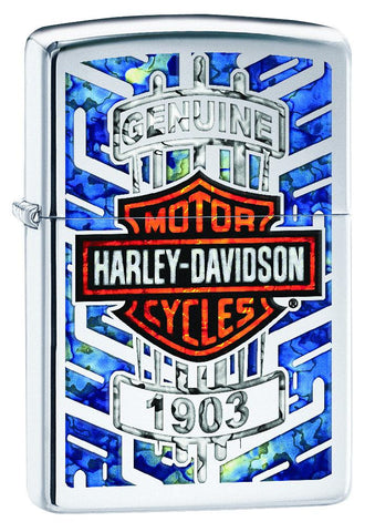 29159, Harley-Davidson Fusion, High Polish Chrome, Classic Case