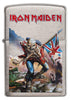 29432, Iron Maiden Eddie the Head Album Artwork, Color Image, Brushed Chrome, Classic Case