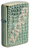 29525-000003-Alligator Chameleon Windproof Lighter -Deep Carved Armor Case