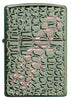 29525-000003-Alligator Chameleon Windproof Lighter -Deep Carved Armor Case