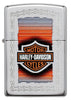 29559, Harley-Davidson Chains, Laser Engrave & Color Image, High Polish Chrome, Classic Case