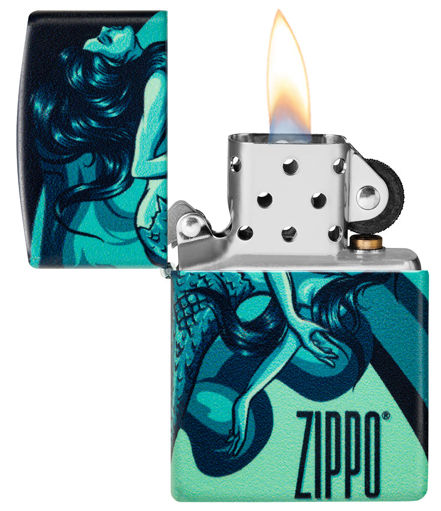 Zippo Mermaid Design