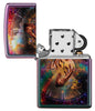 Spiritual Journey Iridescent Matte Colour Image Windproof Lighter