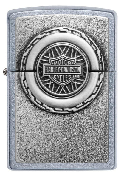 Harley-Davidson® Engine Surprise Emblem Street Chrome Lighter 