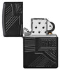 Harley-Davidson® 2020 Collectible Windproof Lighter with its lid open and not lit
