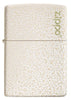 Front of Mercury Glass Zippo Logo windproof lighter