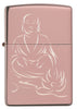 Buddha High Polish Rose Gold Windproof Lighter Online Only