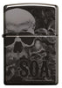Sons of Anarchy Black Ice 360 design windproof lighter facing forward