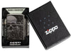 Sons of Anarchy 360 Skulls Windproof Lighter in luxury packaging