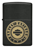 Harley-Davidson® Black Matte Laser Engrave Windproof Lighter