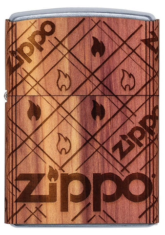 WOODCHUCK USA Zippo Cedar Wrap