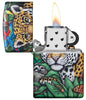 Open view of 25th Anniversary Limited Edition Mysteries of the Forest Lighter