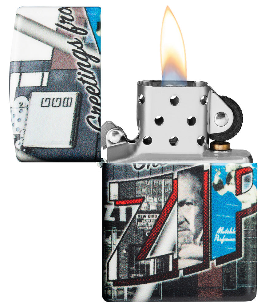 Greetings from Zippo 540 Colour Design Windproof Lighter