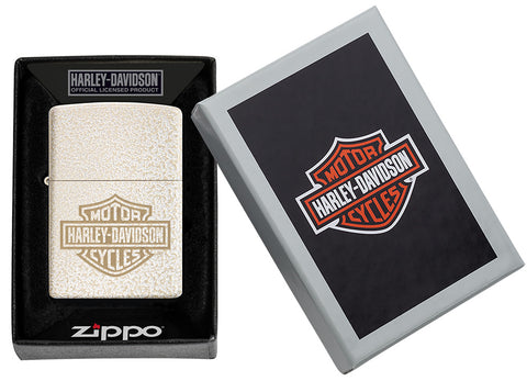 Harley-Davidson® Mercury Glass Design Windproof Lighter