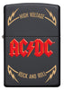 218-081050, ACDC High Voltage Rock and Roll Windproof Lighter 