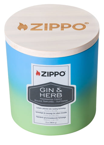Zippo Odor-Masking Candle Gin Herb