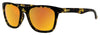 Side view of the Classic Thirty-five Sunglasses Havana Gold lenses