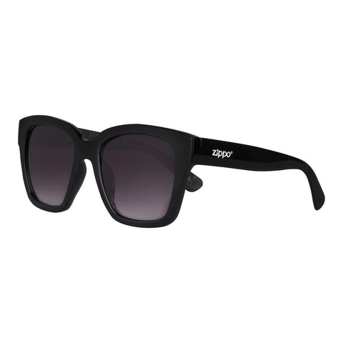 Side view of the Grand Ninety-two Sunglasses black frame and lenses