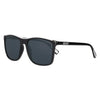 Side view of the Classic Ninety-four Sunglasses black frame and lenses